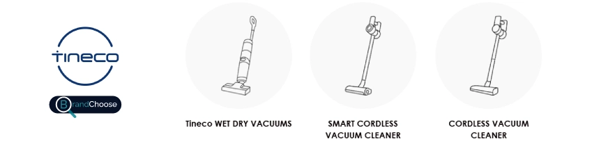 Tineco vacuum cleaners models lineup
