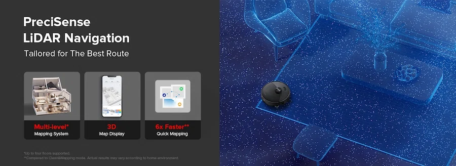 roborock lidar navigation system