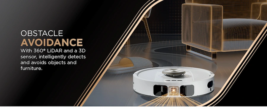 shark robot vacuum scans for obstacles 
