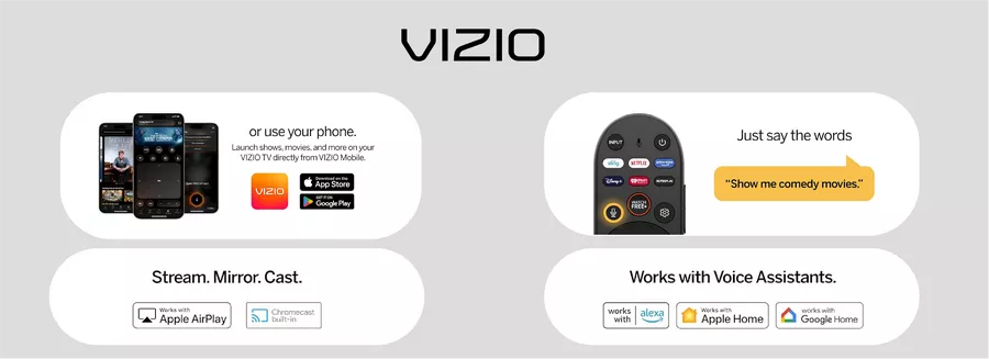 vizio tv smart features