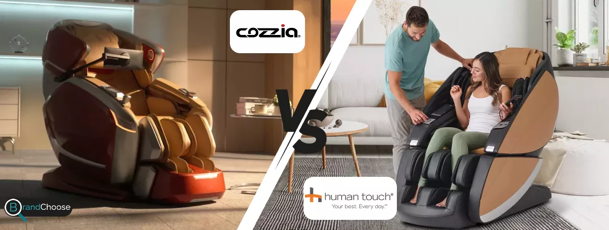 Cozzia vs Human Touch massage chair