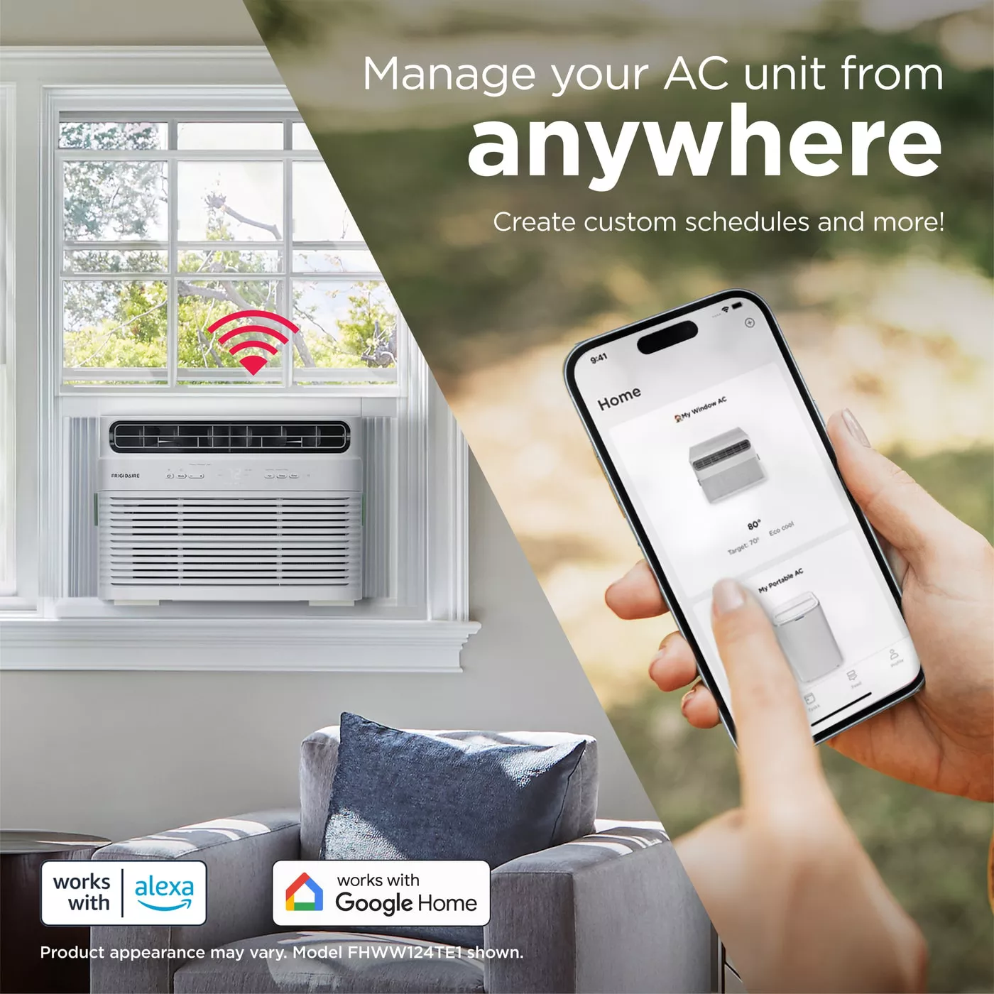 Frigidaire AC Features Image
