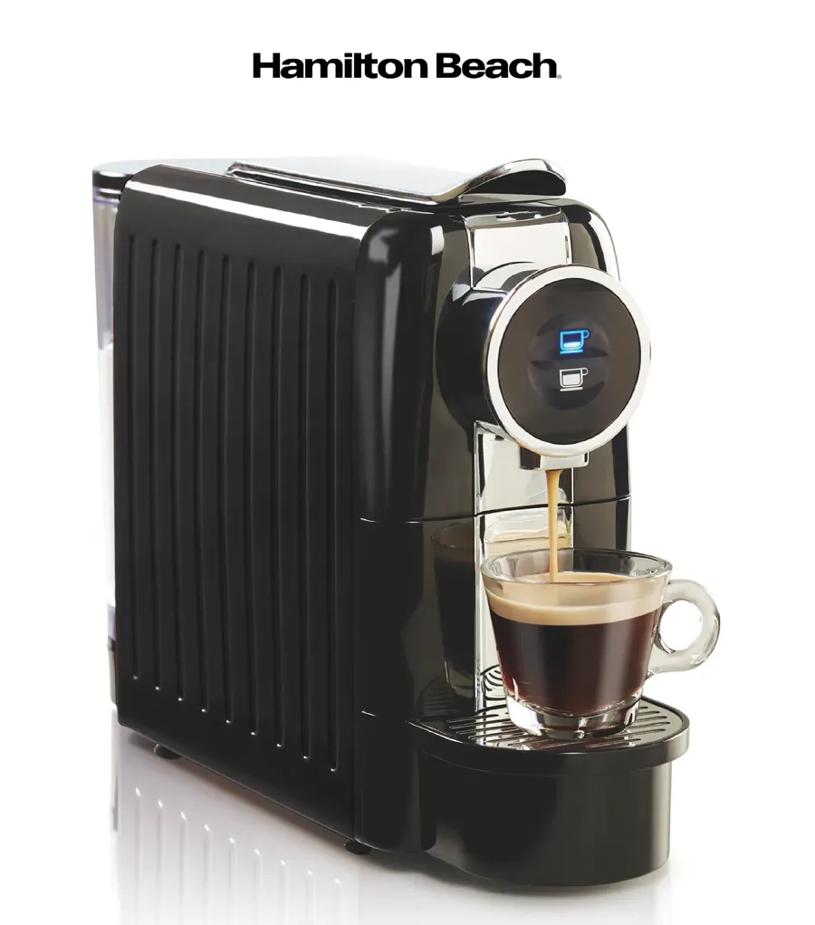 Hamilton Beach Nespresso machine