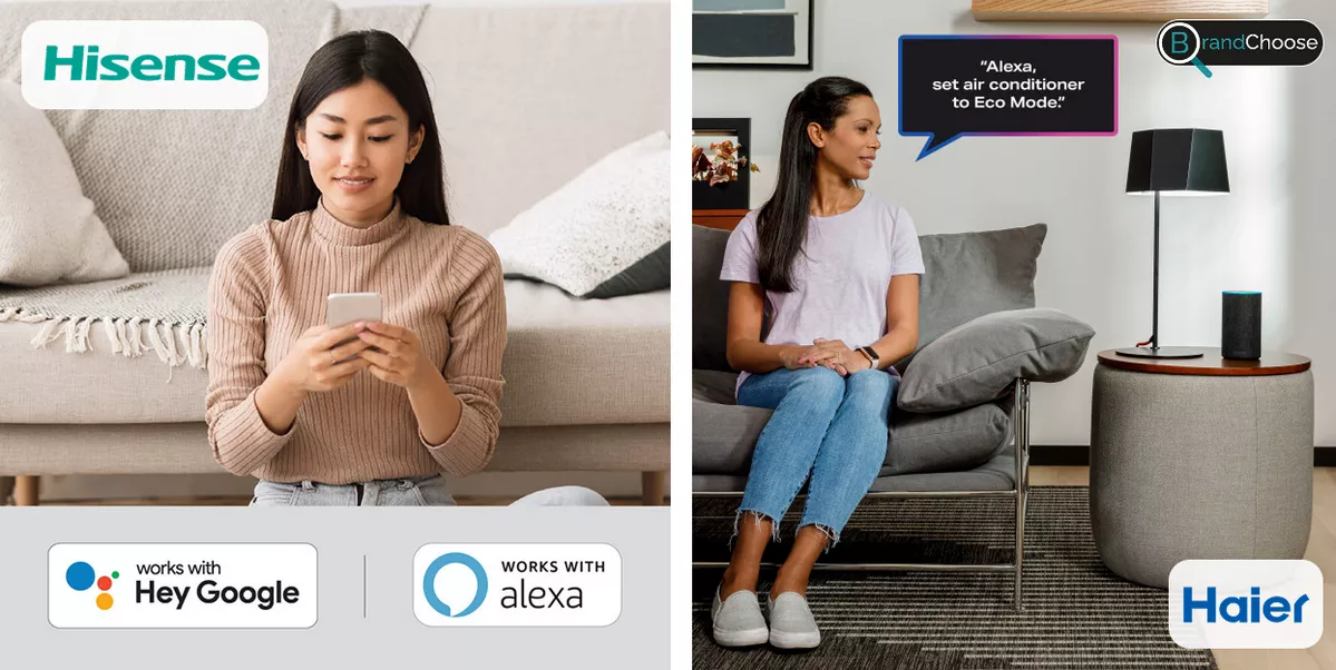 Hisense Vs Haier Window AC Compared By Smart Features