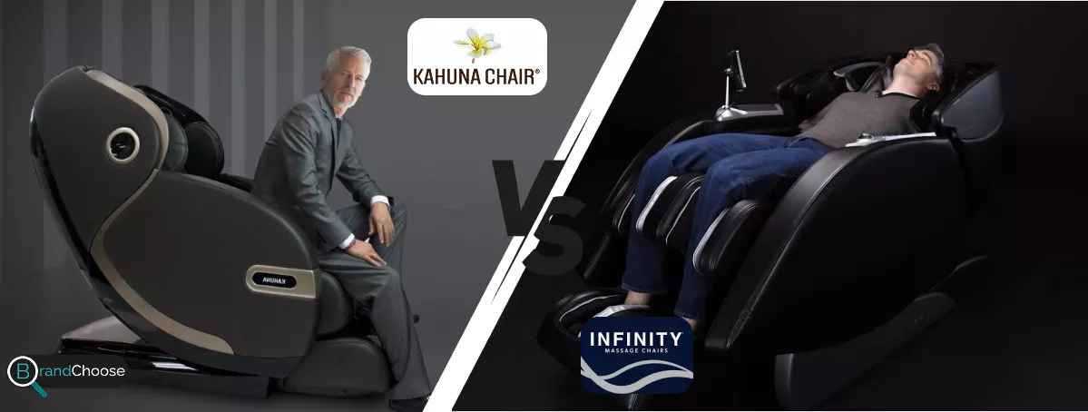 Kahuna vs Infinity massage chair