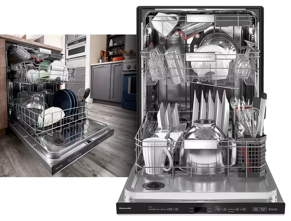 KitchenAid Dishwasher Full Load Image