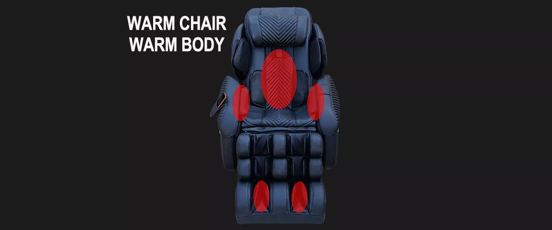 Luraco Massage Chair warm chair warm body with multi-zone heating