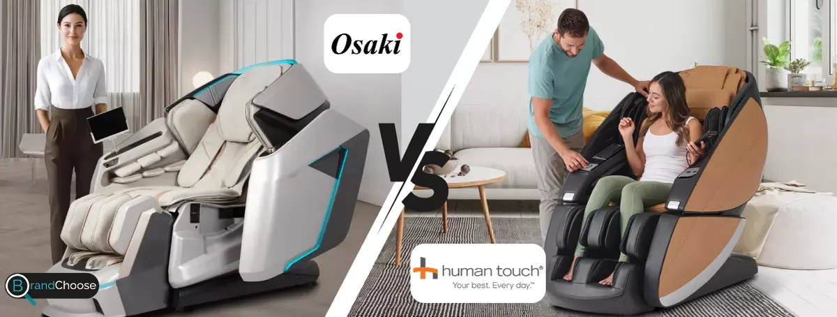 Osaki Vs HumanTouch massage chair