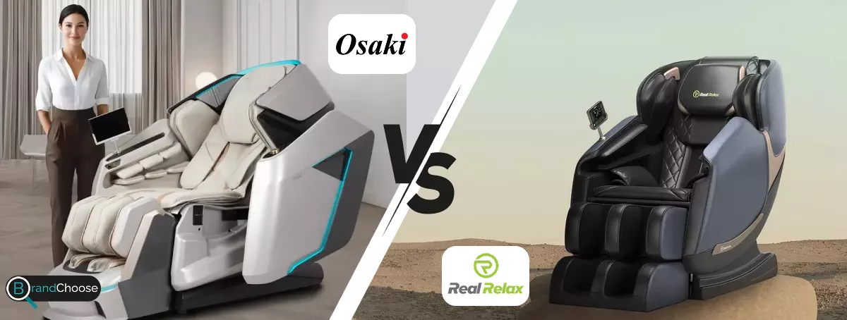 Osaki vs Real Relax massage chair