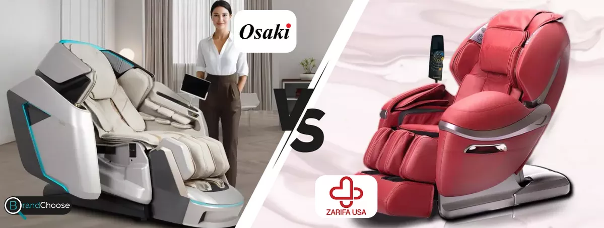 Osaki vs Zaifa USA massage chair