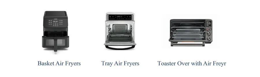 air fryer types