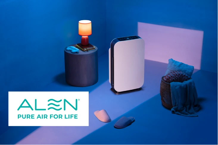 alen air purifier banner