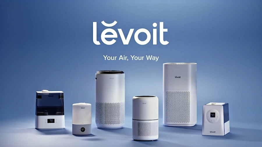 levoit air purifiers lineup banner