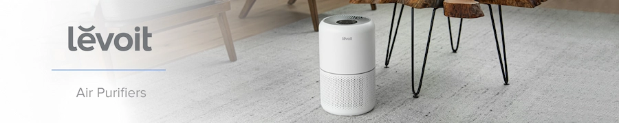 levoit air purifiers banner