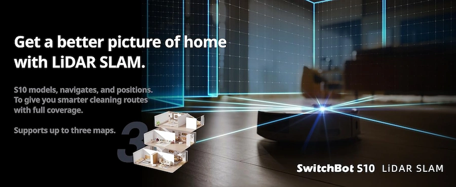 SwitchBot Scans The Room With LiDar SLAM